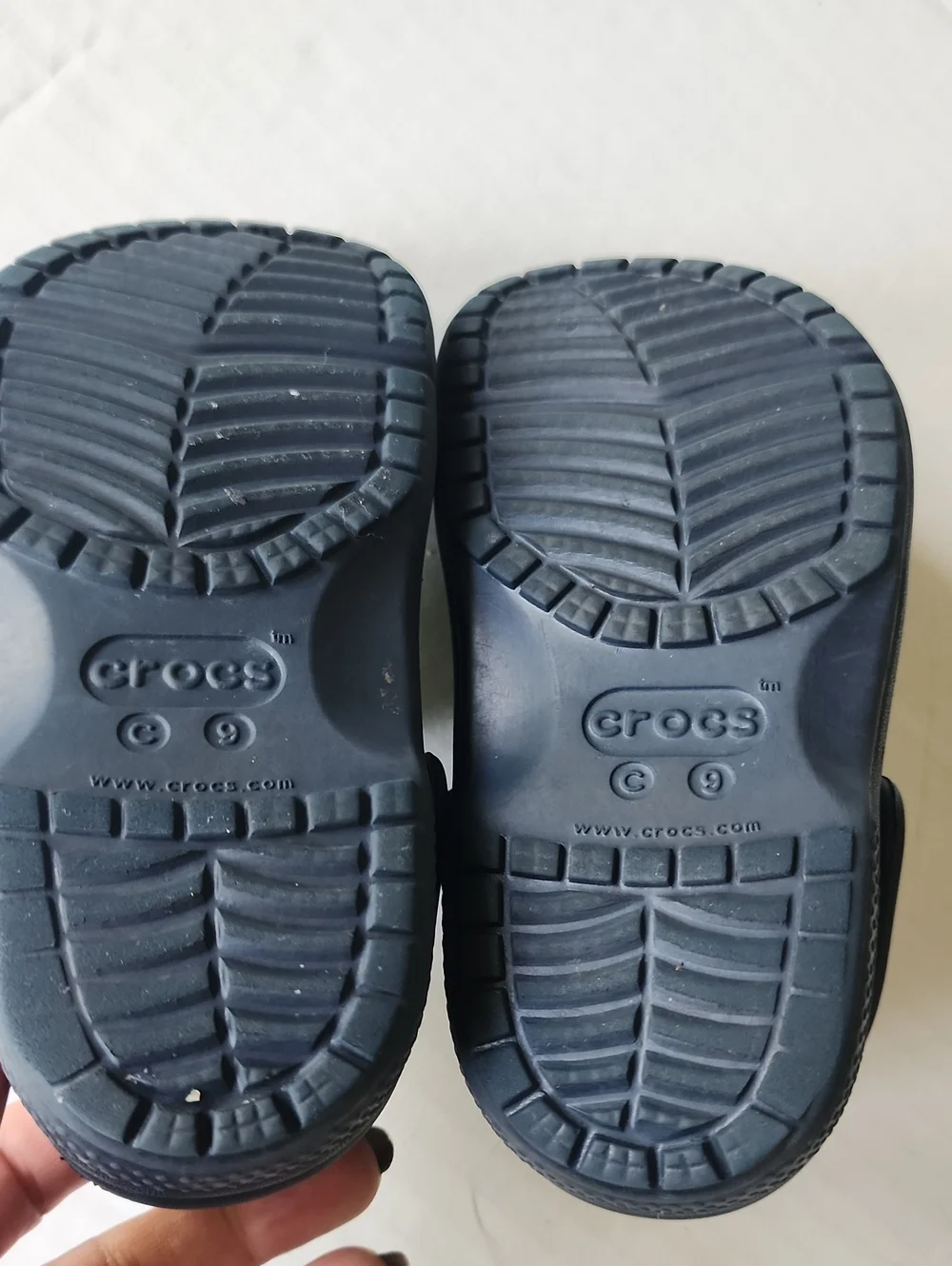 CROCS Kids Navy Classic Clogs